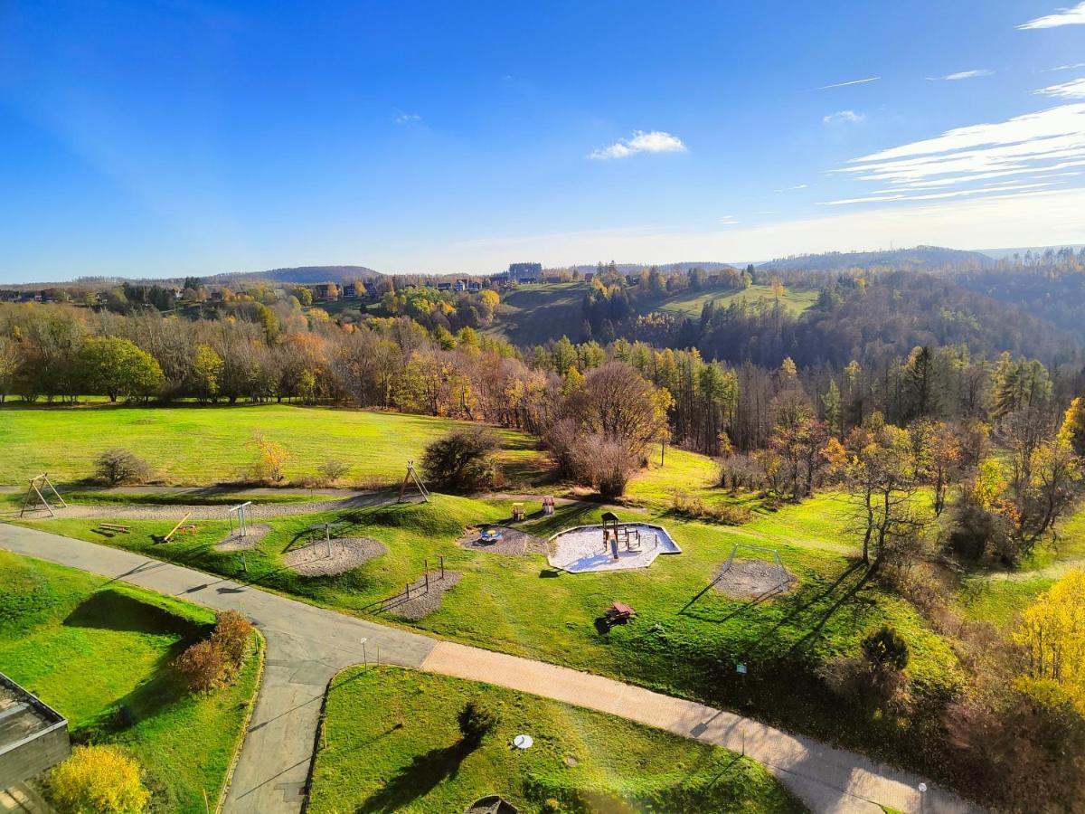 Apartment Brockenblick Mit Tollen Blick Und Schwimmbad Braunlage Exterior foto